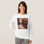 T-shirt Extravagance florissante : Explorez les festivals (Devant entier)