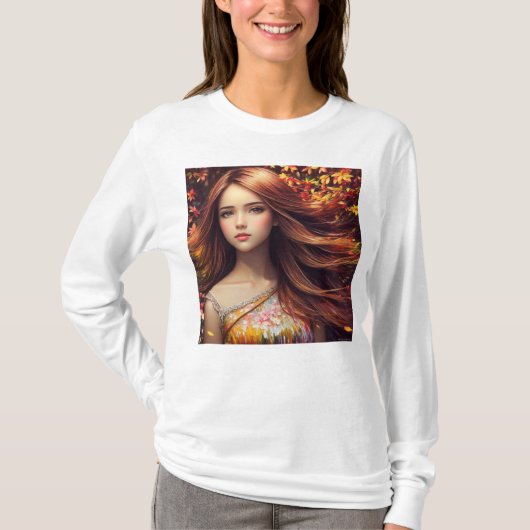T-shirt Extravagance florissante : Explorez les festivals (Devant)