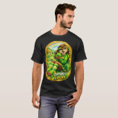 T-shirt Extrêmement chanceux (Devant entier)