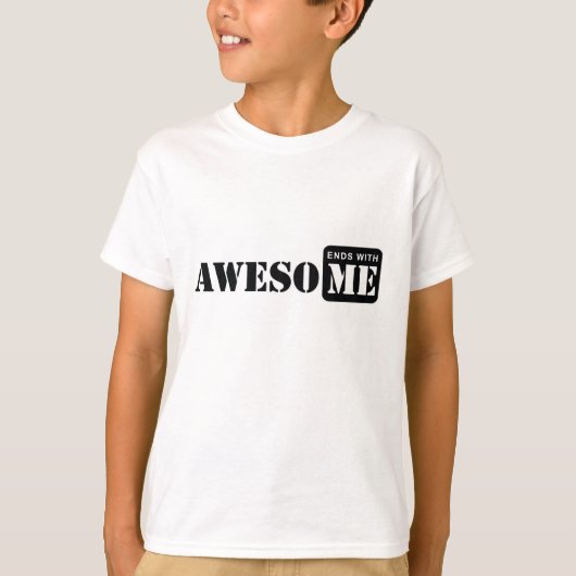 T-shirt Extrémités impressionnantes avec MOI (Devant)