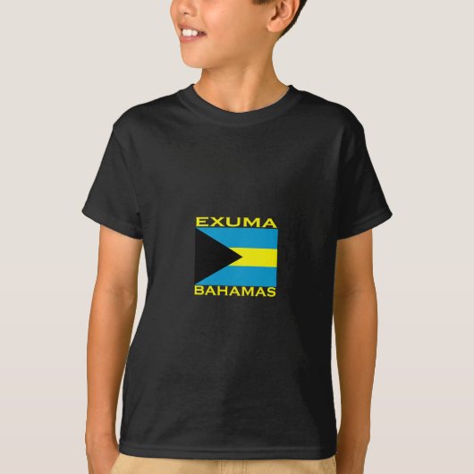 T-shirt Exuma, Bahamas (Devant)