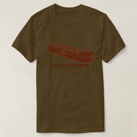 T-shirt Exxon Valdez (Design devant)