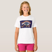 T-shirt Eye of Horus Princess Tee – Girls' Protective Egy (Devant entier)