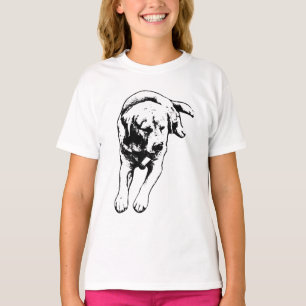 T-shirt Eyes en acier - Portrait centré