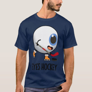 T-shirt Eyes Hockey Funny Ice Hockey Sports boy
