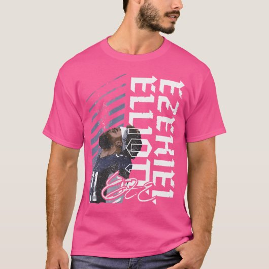 T-shirt Ezekiel Elliott Dallas Spray (Devant)