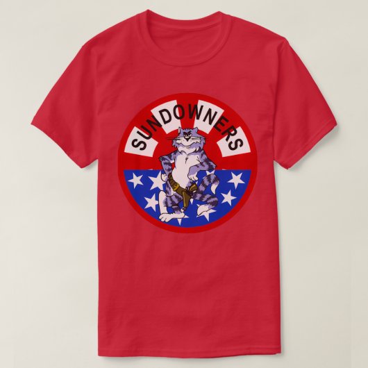T-shirt F14 Tomcat VF111 Sundowners 3  (Design devant)