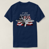 T-shirt F22 Raptor (Design devant)