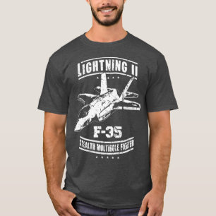 T-shirt F35 Lightning II USAF Stealth Multirole Fighter Je