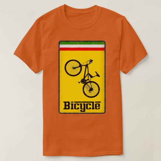 T-shirt F40 classique à vélo (Design devant)