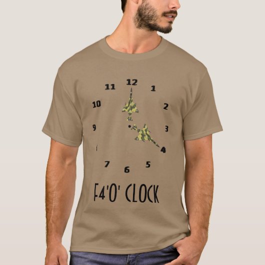 T-shirt F4 O Clock Phantom Tee. (Devant)
