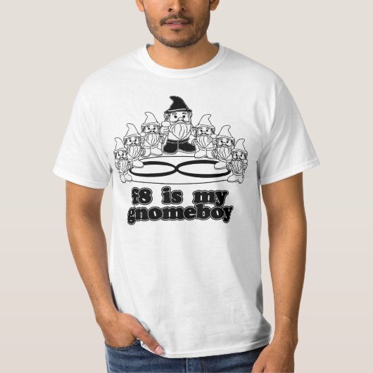 T-shirt f8 est mon gnomeboy (Devant)
