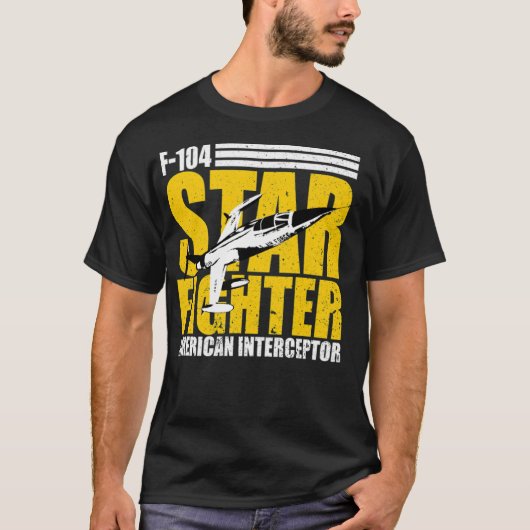 T-shirt F 104 de l'Air Force Fighter (Devant)