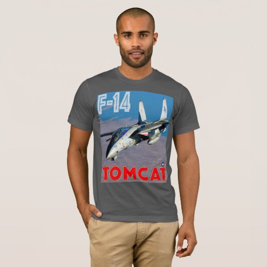 T-SHIRT F-14 TOMCAT (Devant entier)