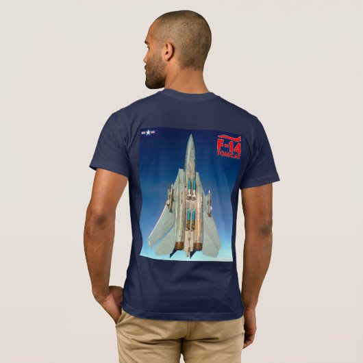 T-SHIRT F-14 TOMCAT (Dos entier)