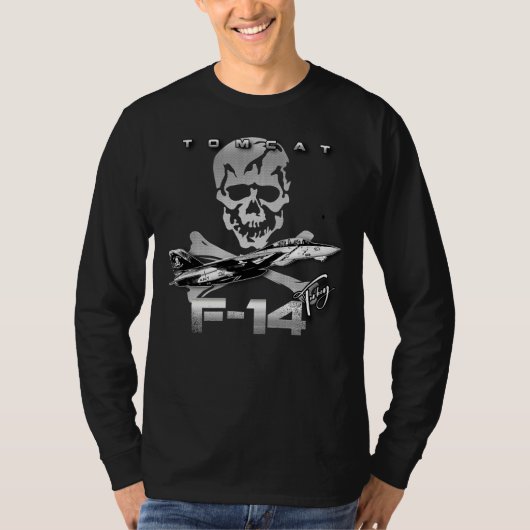 T-shirt F-14 Tomcat Fighterjet (Devant)