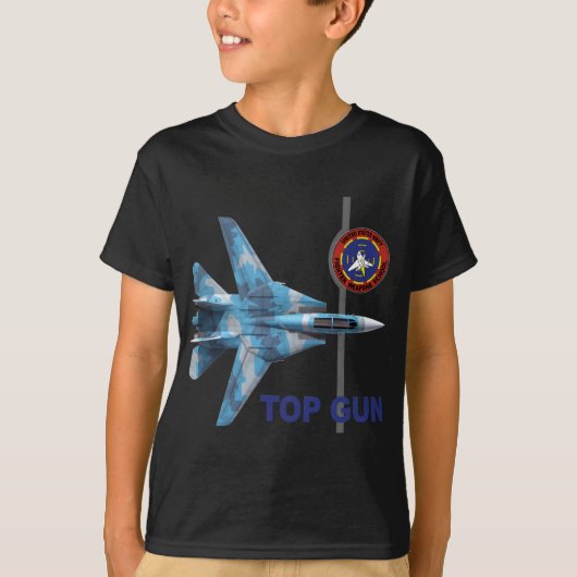 T-shirt F-14 Tomcat Top Gun (Devant)