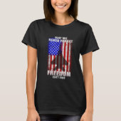 T-shirt F-15 Never Forget Freedom Isn't Free USA Memo (Devant)
