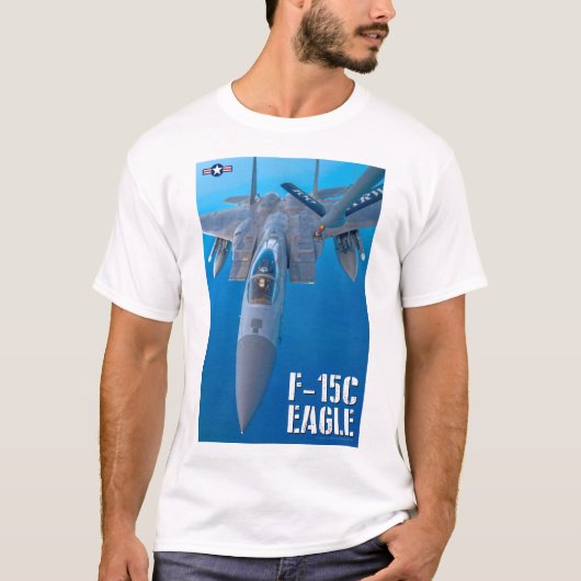 T-SHIRT F-15C EAGLE (Devant)