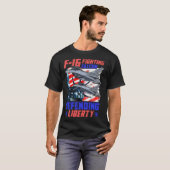 T-shirt F 16 Airforce Jet Pilot (Devant entier)