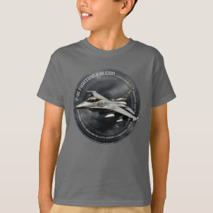 T-shirt F-16 Faucon de combat
