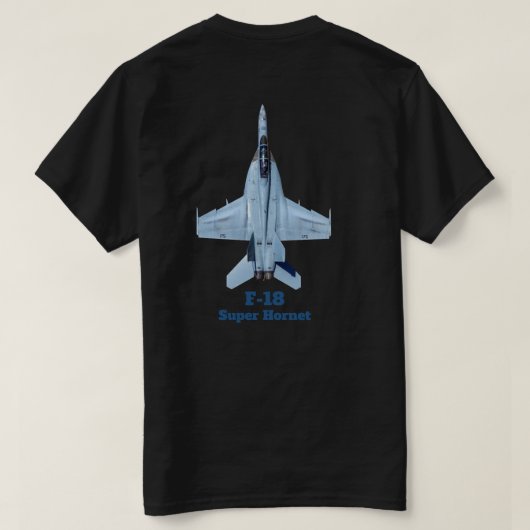 T-shirt F-18 Super Hornet (Design dos)