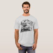 T-shirt F-20 requin-tigre (Devant entier)