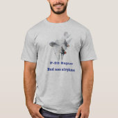 T-shirt F-22 Conception de Raptor (Devant)