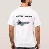 T-shirt F-22 Raptor (Dos)