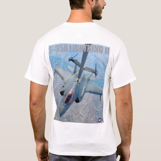 T-SHIRT F-35A ÉCLAIRAGE II (Dos)