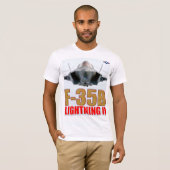 T-SHIRT F-35B ÉCLAIRAGE II (Devant entier)
