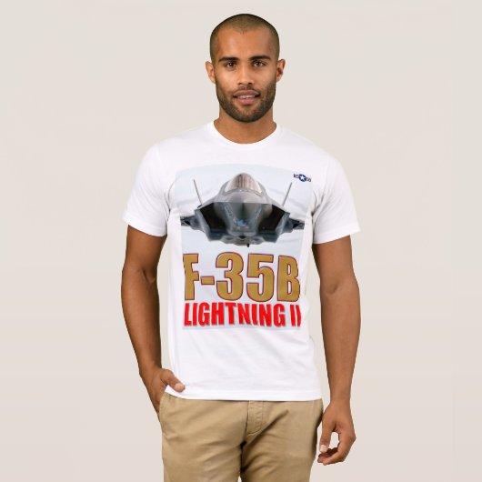 T-SHIRT F-35B ÉCLAIRAGE II (Devant entier)