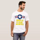 T-SHIRT F-35B ÉCLAIRAGE II (Devant entier)