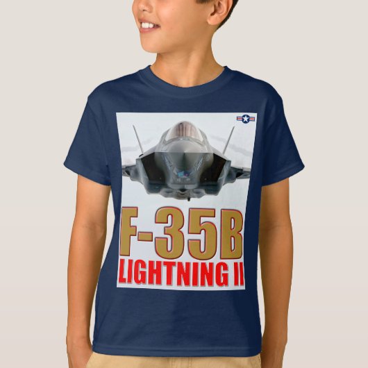 T-SHIRT F-35B ÉCLAIRAGE II (Devant)
