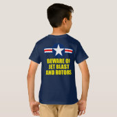 T-SHIRT F-35B ÉCLAIRAGE II (Dos entier)