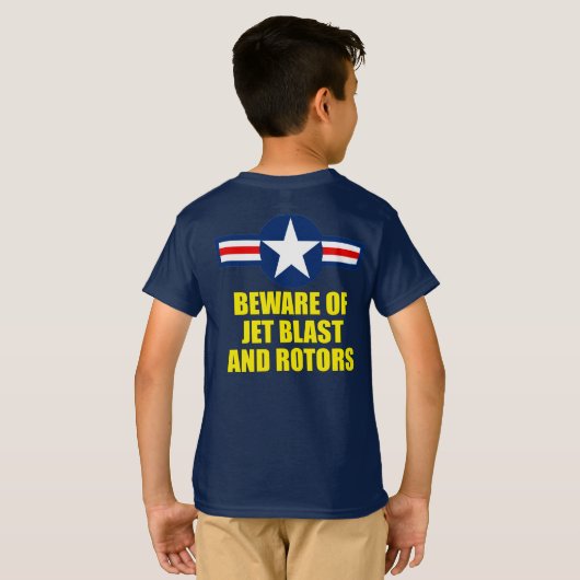 T-SHIRT F-35B ÉCLAIRAGE II (Dos entier)