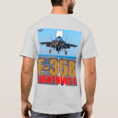 T-SHIRT F-35B ÉCLAIRAGE II (Dos)