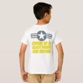 T-SHIRT F-35C ÉCLAIRAGE II (Dos entier)