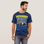 T-SHIRT F/A-18E SUPER HORNET (Devant entier)