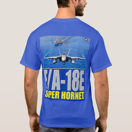 T-SHIRT F/A-18E SUPER HORNET (Dos)