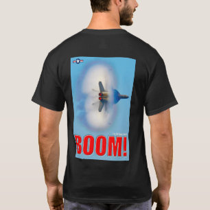 T-SHIRT F/A-18E SUPER HORNET - BOOM !