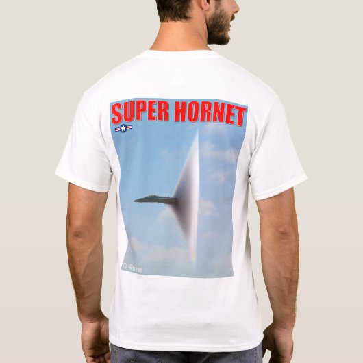 T-SHIRT F/A-18F SUPER HORNET (Dos)