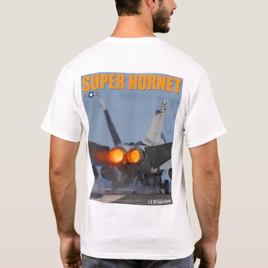 T-SHIRT F/A-18F SUPER HORNET (Dos)