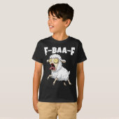T-shirt F-baa-f Meme – Funny Screaming Meme Graphic (Devant entier)