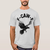 T-shirt F CAW F Corbeau (Devant)