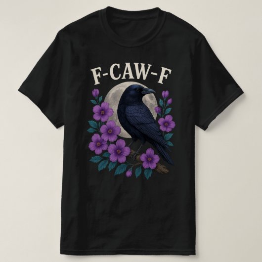 T-shirt F CAW F Corbeau (Design devant)