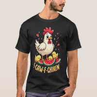 F-Caw-F Drôle Humour de poulet F-Caw-F
