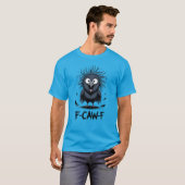 T-shirt F-CAW-F Funny Crow Meme Comic Bird Raven (Devant entier)