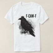 T-shirt F-CAW-F Raven King - Imaginaire foncé aquarelle Ar (Design devant)