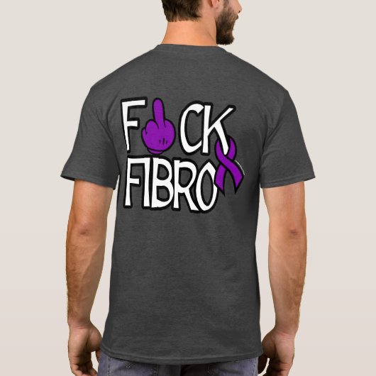 T-SHIRT F#CK FIBRO (Dos)